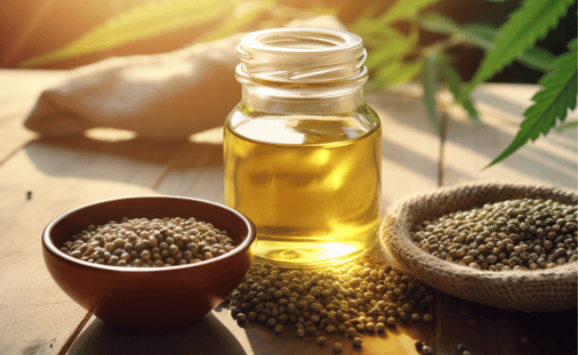 hemp seed oil, hemp seed