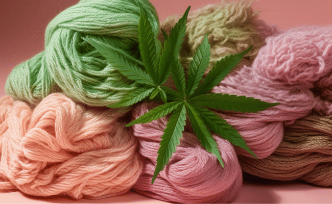 hemp rope in a different pastel colors