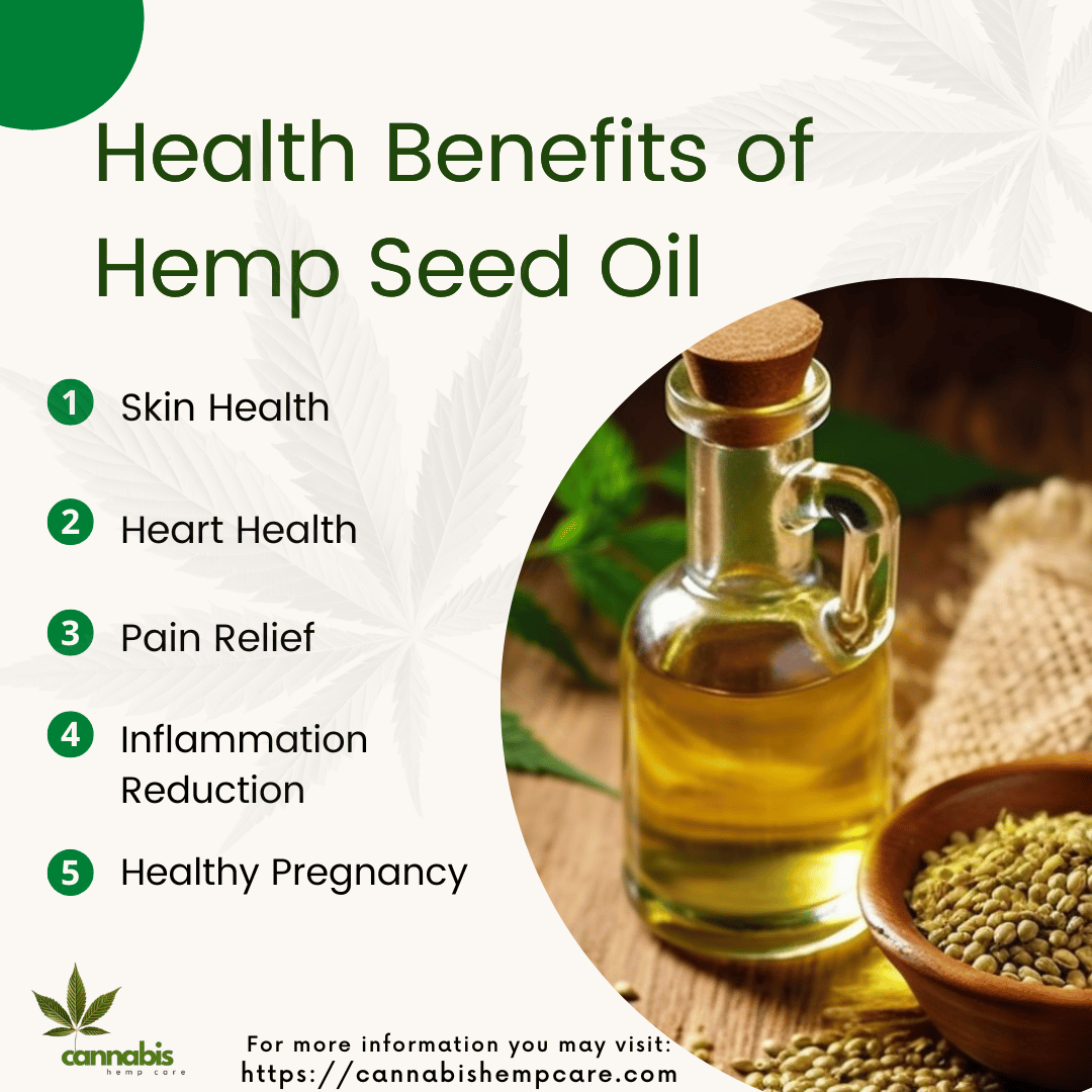 the Health Benefits of Hemp Seed Oil