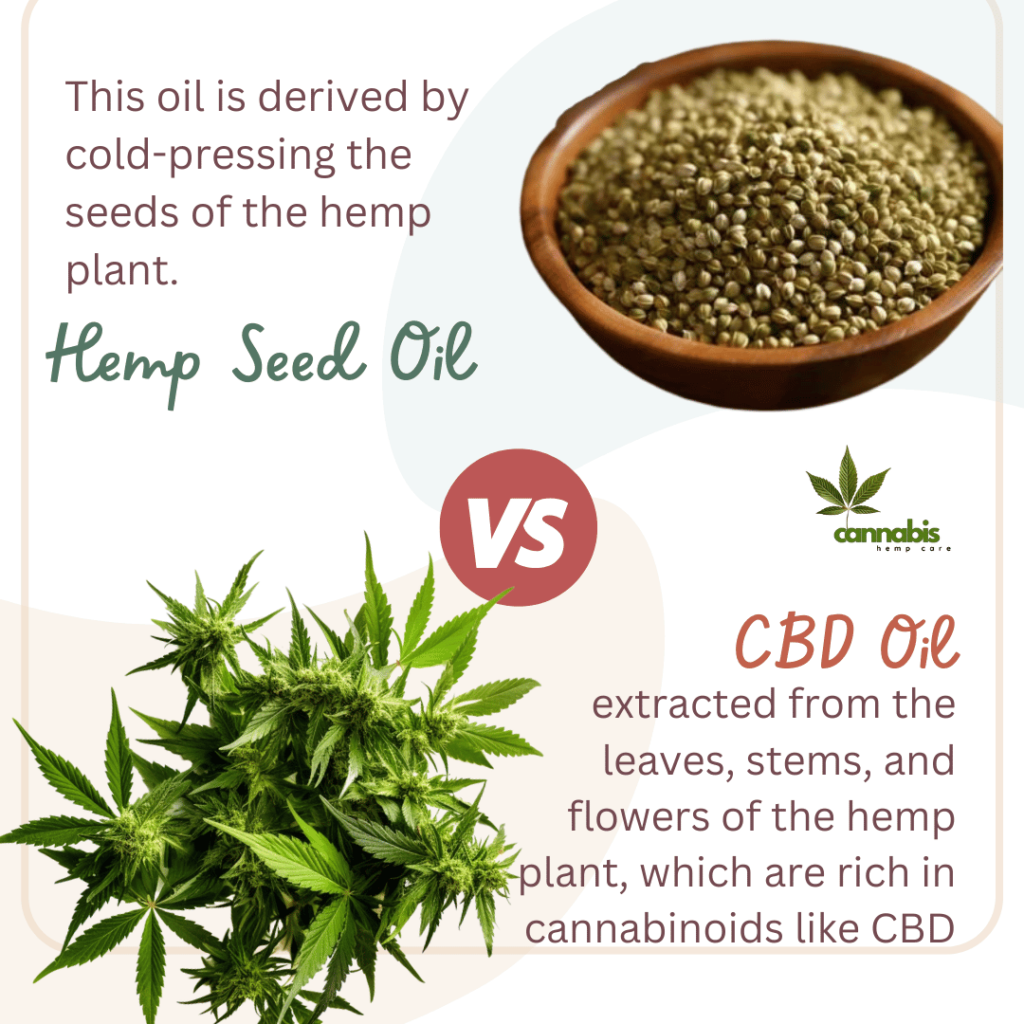 Hemp Seed Oil vs. CBD Oil: What’s the Difference