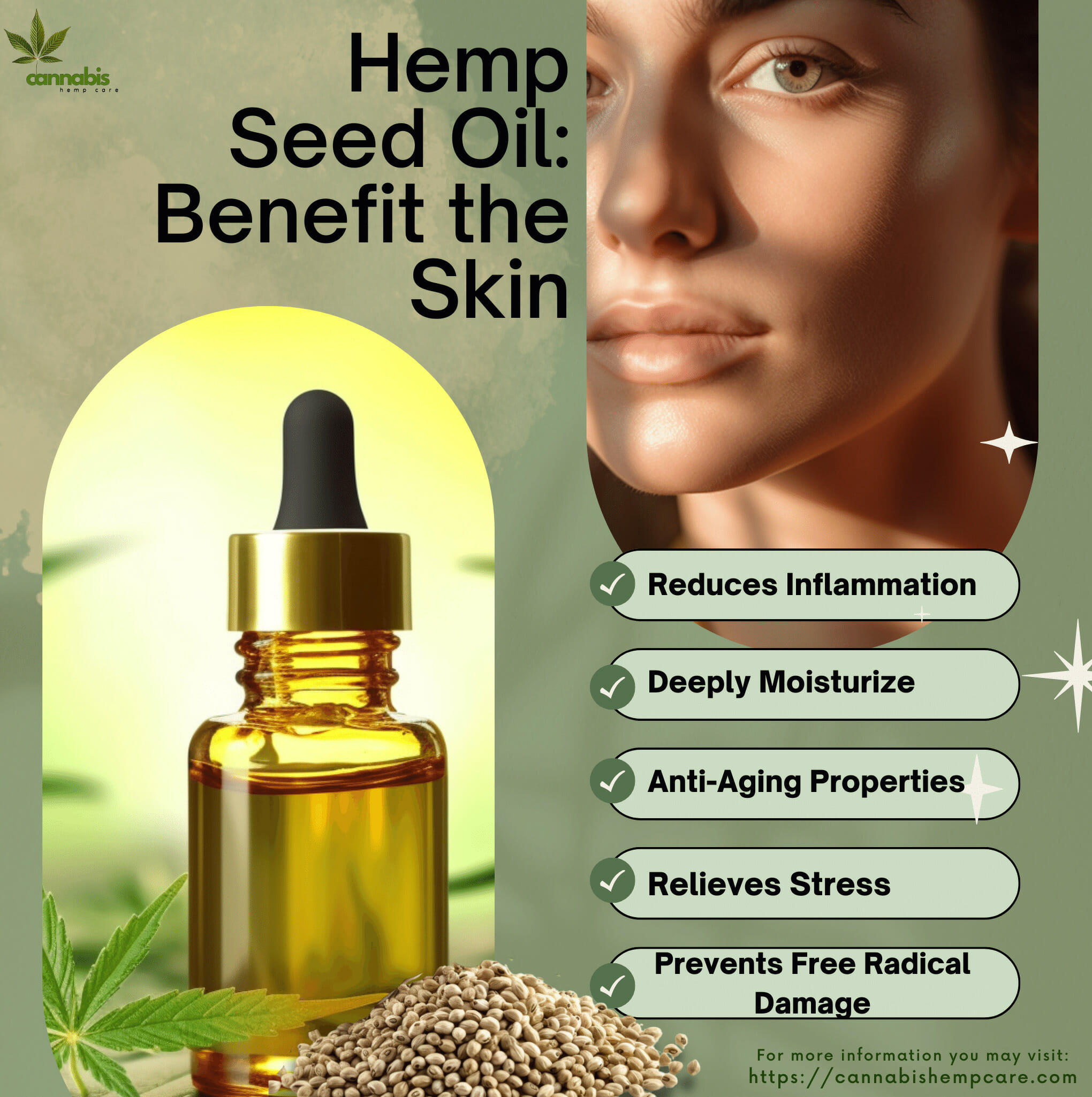 hemp seed oil, benefit the skin