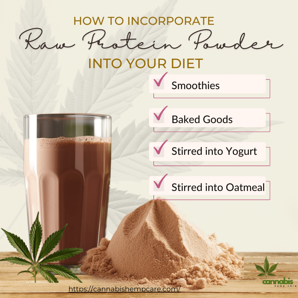 How to Incorporate Raw Protein Powder into Your Diet