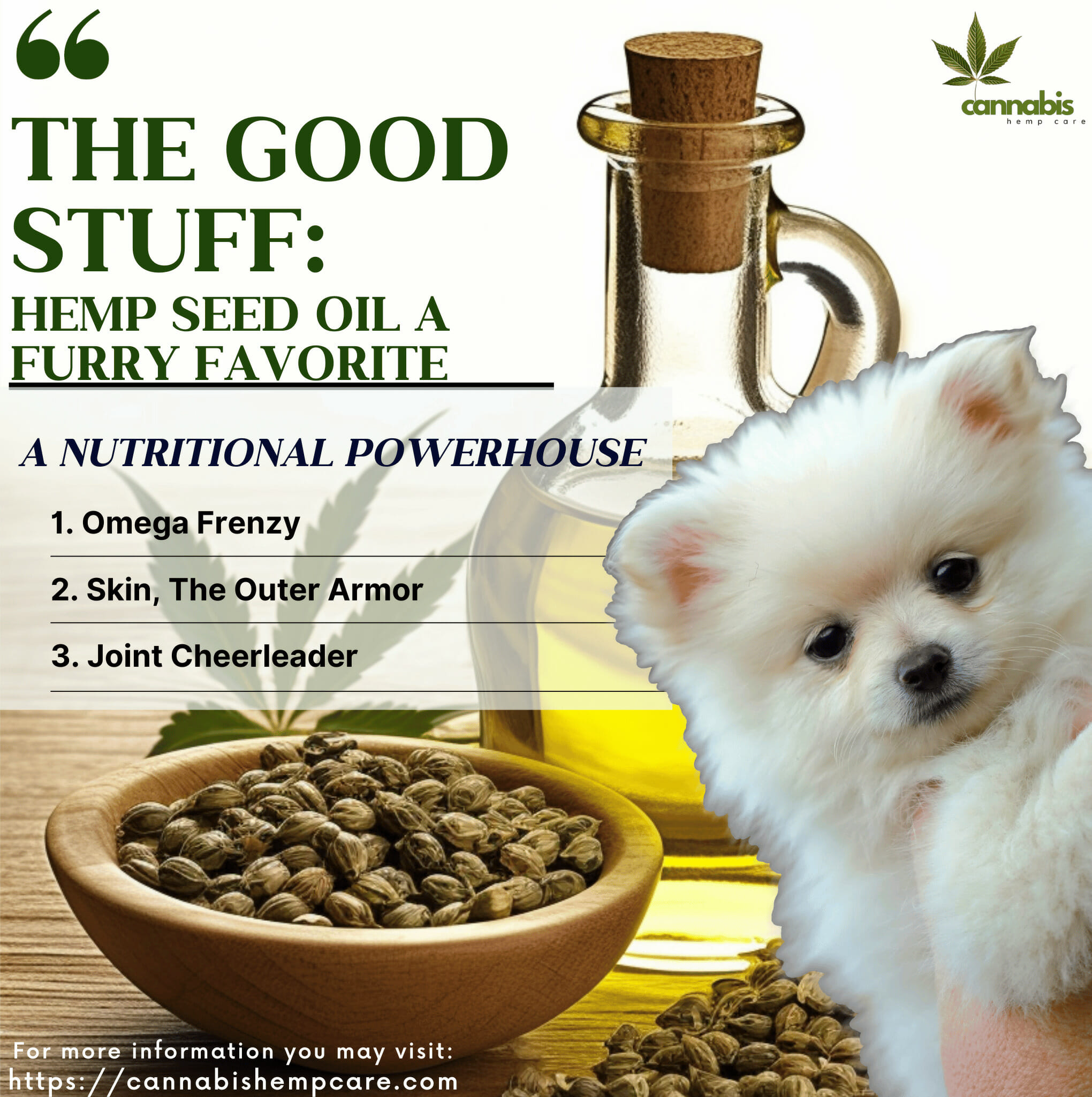 Hemp Seed Oil a Furry Favorite