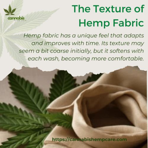 The Texture of Hemp Fabric