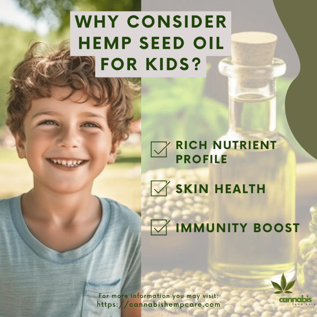 Why Consider Hemp Seed Oil for Kids?