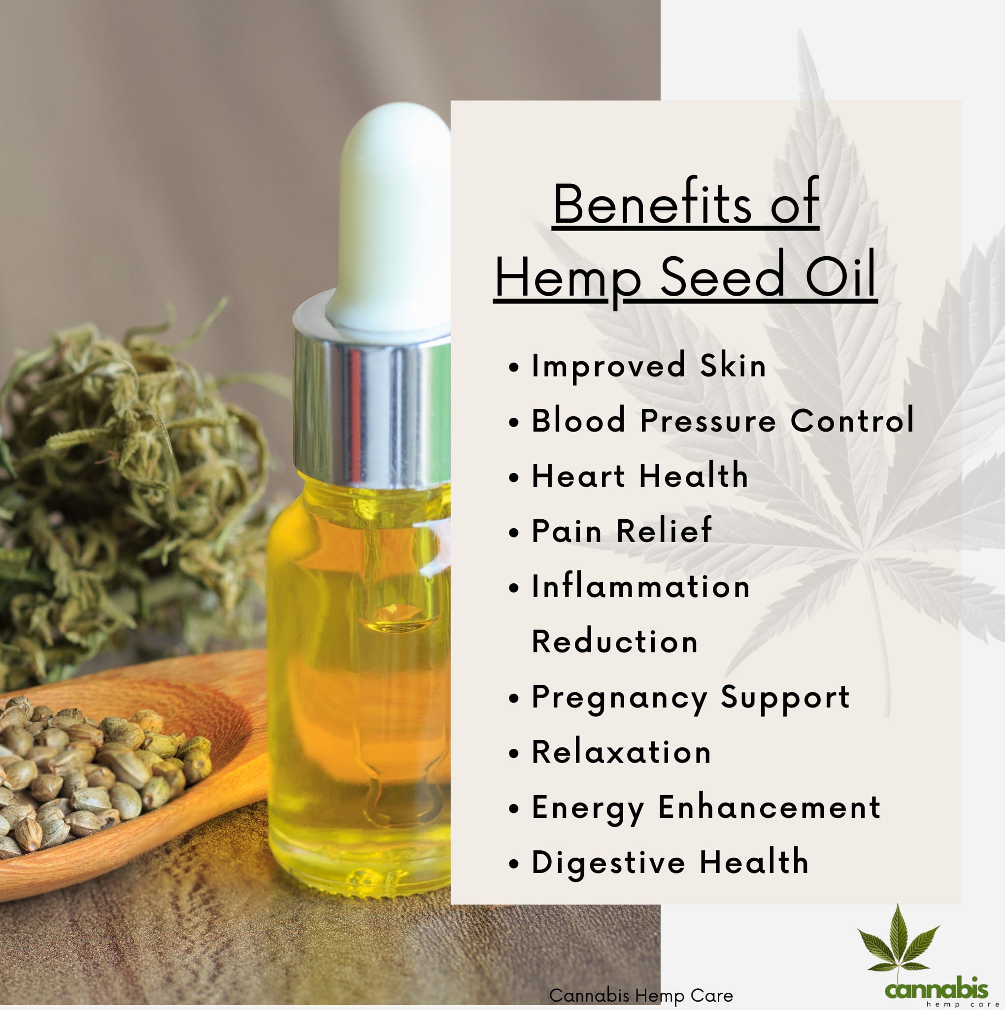 benefits of hemp seed oil