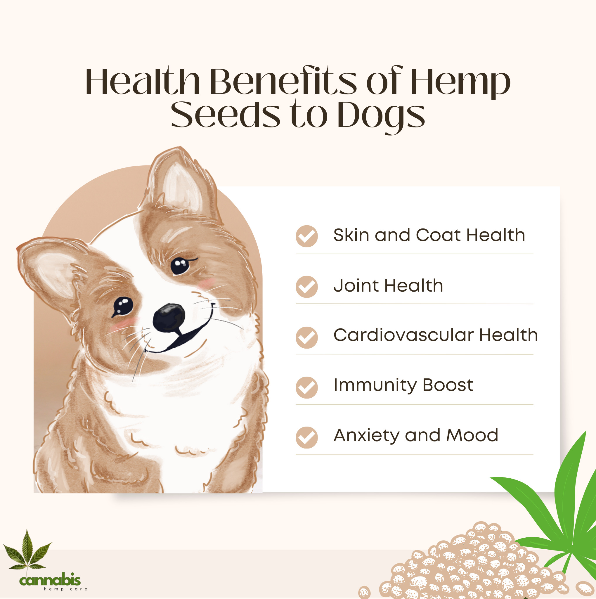 Health Benefits of Hemp Seeds for Dogs